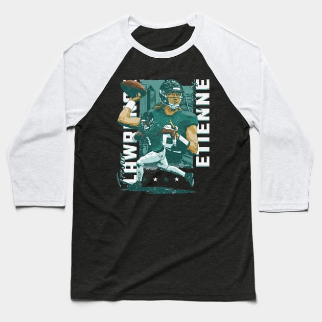 Trevor Lawrence & Travis Etienne Jacksonville Duo Baseball T-Shirt by Chunta_Design